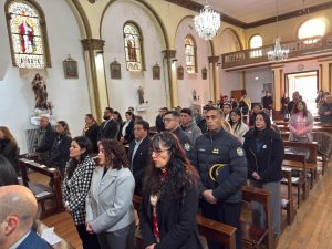 Claudio Vidal encabeza en Puerto Santa Cruz las actividades oficiales por el 25 de Mayo