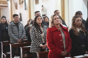 Claudio Vidal encabeza en Puerto Santa Cruz las actividades oficiales por el 25 de Mayo