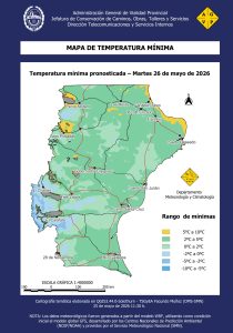 Advierten lluvias, nieblas y posibles nevadas en Santa Cruz