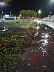 Río Gallegos: Servicios Públicos trabajará este martes para la reparación del caño de agua de Avenida Beccar