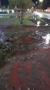 Río Gallegos: Servicios Públicos trabajará este martes para la reparación del caño de agua de Avenida Beccar