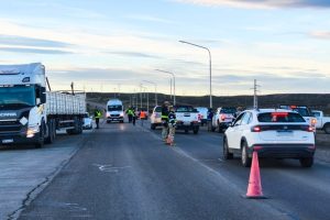 Transporte realizó operativos de fiscalización en yacimientos mineros de zonas norte y sur de la provincia