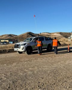 Transporte realizó operativos de fiscalización en yacimientos mineros de zonas norte y sur de la provincia