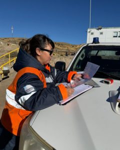 Transporte realizó operativos de fiscalización en yacimientos mineros de zonas norte y sur de la provincia