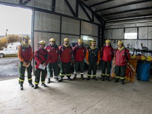 Reconocieron el trabajo de la Brigada de Incendios Forestales con la donación de equipamiento para fortalecer el trabajo operativo