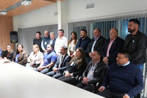 El Ministerio de Producción participó de una mesa estratégica sobre desarrollo portuario en Caleta Olivia