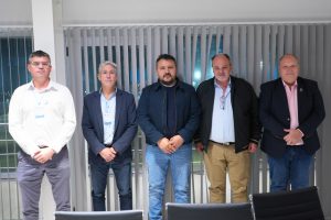 El Ministerio de Producción participó de una mesa estratégica sobre desarrollo portuario en Caleta Olivia