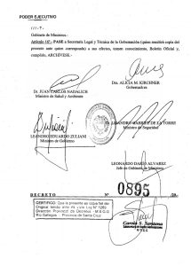 Santa Cruz adhirió al decreto nacional que prohíbe las reuniones familiares y sociales