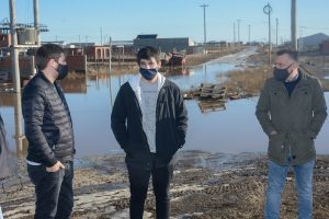 Provincia y municipio articulan acciones conjuntas en barrios de Río Gallegos