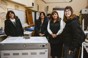 El Gobierno Provincial incorporó nuevo equipamiento para continuar la puesta en valor del edificio de Direcciones de Nivel del CPE