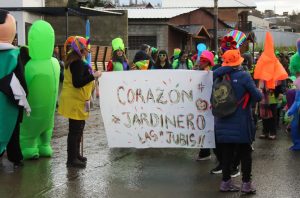 Las comunidades educativas de La Cuenca Carbonífera celebraron con un gran corso el Día de los Jardines de Infantes