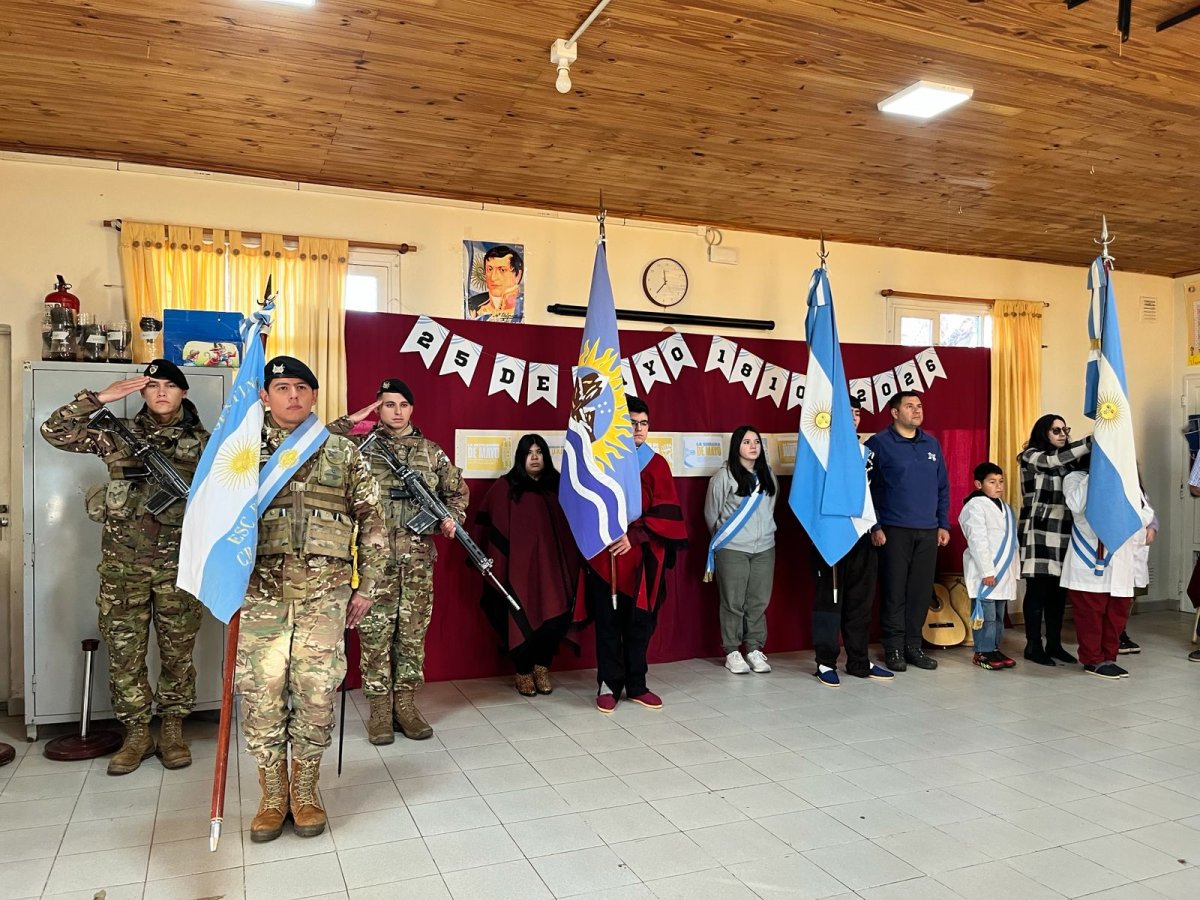 Con profundo sentido patrio, las escuelas rurales de Santa Cruz celebraron el 25 de Mayo