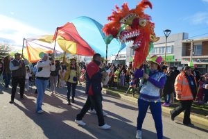 Caleta Olivia se vistió de fiesta y color para celebrar el Día de los Jardines de Infantes