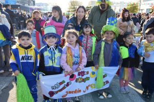 Caleta Olivia se vistió de fiesta y color para celebrar el Día de los Jardines de Infantes