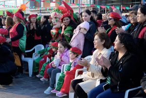 Caleta Olivia se vistió de fiesta y color para celebrar el Día de los Jardines de Infantes