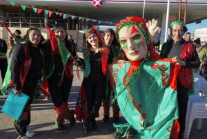 Caleta Olivia se vistió de fiesta y color para celebrar el Día de los Jardines de Infantes