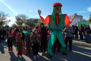 Caleta Olivia se vistió de fiesta y color para celebrar el Día de los Jardines de Infantes