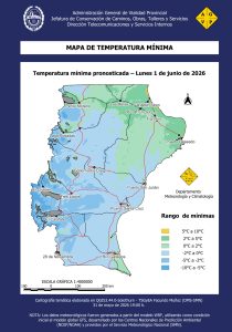 Conocé cómo estará el clima esta semana en Santa Cruz