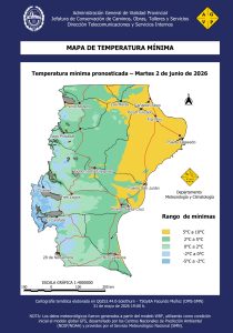 Conocé cómo estará el clima esta semana en Santa Cruz