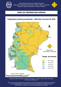 Conocé cómo estará el clima esta semana en Santa Cruz