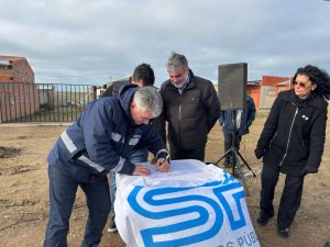 Claudio Vidal en Puerto San Julián: “La obra se comienza y se termina en beneficio de la sociedad”