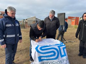Gardonio destacó las obras impulsadas por Provincia en San Julián: “Significan calidad de vida para nuestros habitantes”