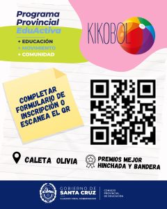 Educación invita a participar del Torneo de KikoBol en Caleta Olivia