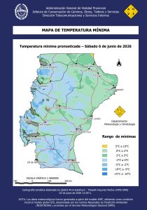 Marcado descenso de temperatura con escarcha y hielo prevalecerán durante estos días en Santa Cruz