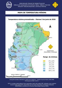 Marcado descenso de temperatura con escarcha y hielo prevalecerán durante estos días en Santa Cruz