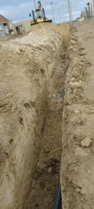 Servicios Públicos ejecuta obras para llevar agua, luz y cloacas a 500 familias de Puerto San Julián