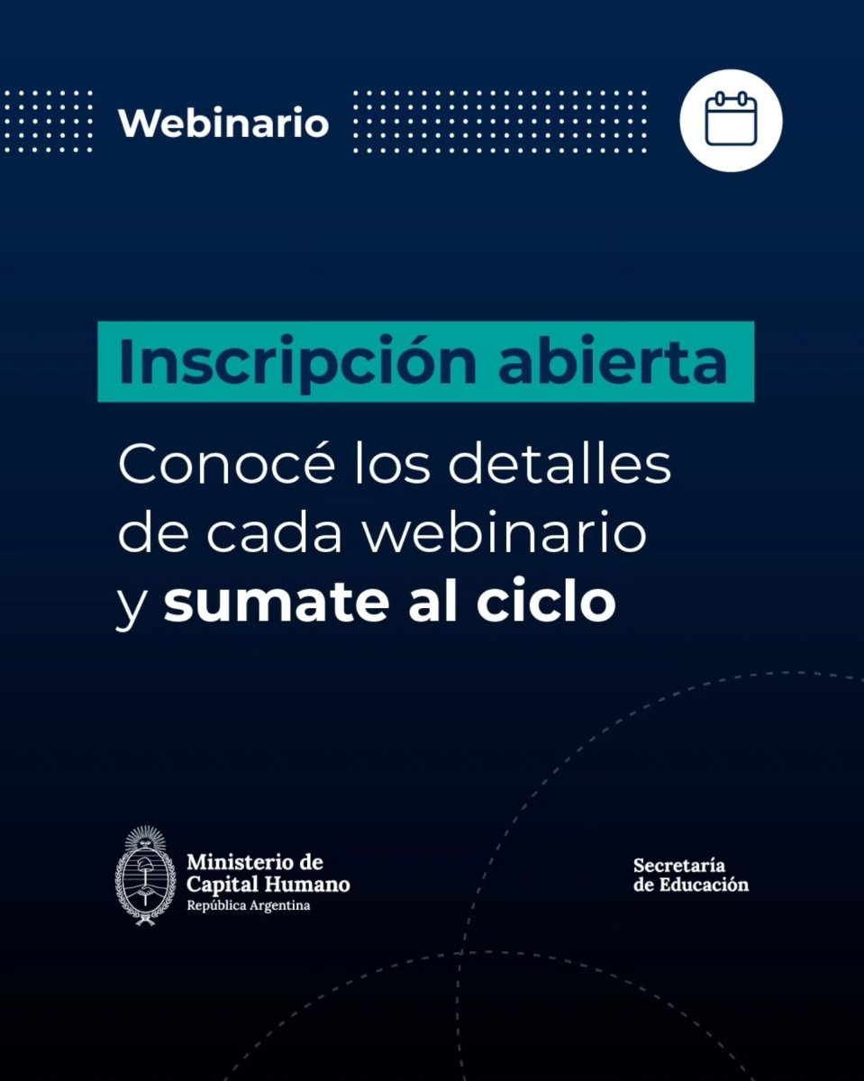 Invitan a participar del nuevo ciclo de webinarios sobre la enseñanza del inglés