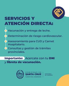 Caleta Olivia será sede de la Jornada Intersectorial para acercar servicios y organismos a la comunidad