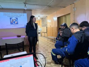 Servicios Públicos realizó talleres para prevenir la violencia laboral 28 de Noviembre y Río Turbio