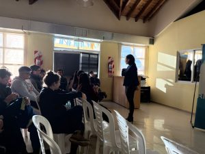 Servicios Públicos realizó talleres para prevenir la violencia laboral 28 de Noviembre y Río Turbio