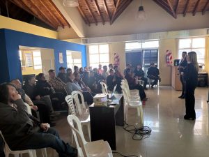 Servicios Públicos realizó talleres para prevenir la violencia laboral 28 de Noviembre y Río Turbio
