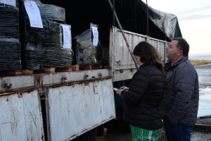 Salud continúa con la distribución de medicamentos, ahora llegó el camión al hospital de Puerto Santa Cruz
