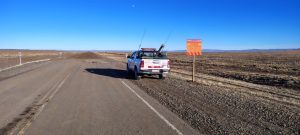 Vialidad Provincial colocó cartelería preventiva en la Ruta Provincial N° 29
