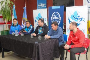 El Gobierno Provincial acompañó la presentación de las finales de la Liga Sur de Vóley en Río Gallegos