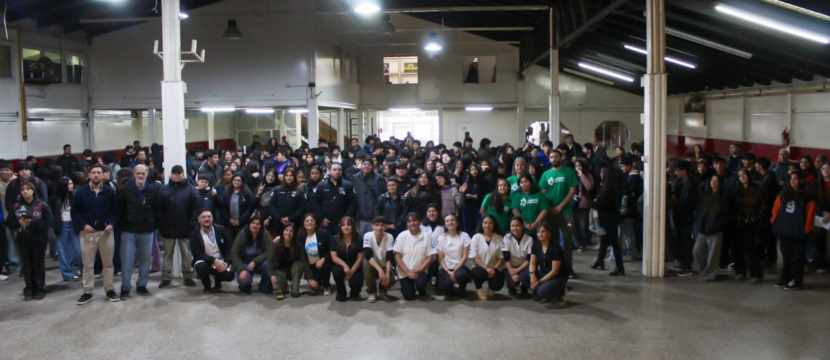 Jornada estudiantil en La Cuenca Carbonífera: Talleres formativos y trabajo articulado en Río Turbio