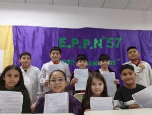 Estudiantes de la Escuela N° 57 multiplican aprendizajes a través de multialfabetizaciones y streaming