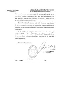 La provincia elevó a Nación el pedido de El Calafate