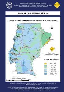 Conocé los detalles del clima, que se estima, imperará en Santa Cruz en estos días
