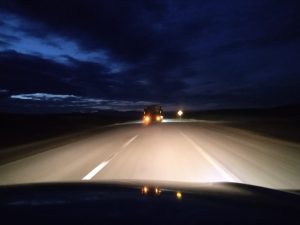 Vialidad Provincial realizó distribución de sal sobre la Ruta Nacional N° 40