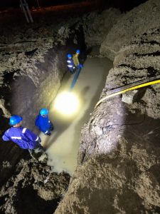 Servicios Públicos finalizó las tareas de reparación en Puerto Deseado