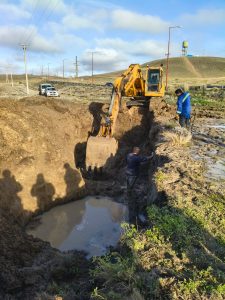 Servicios Públicos finalizó las tareas de reparación en Puerto Deseado