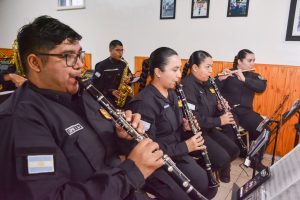 #SomosElEstado: Honrar la música, en la Banda 14 de Noviembre multiplican el fervor patriótico