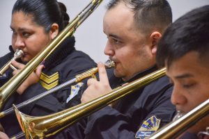 #SomosElEstado: Honrar la música, en la Banda 14 de Noviembre multiplican el fervor patriótico