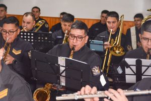 #SomosElEstado: Honrar la música, en la Banda 14 de Noviembre multiplican el fervor patriótico
