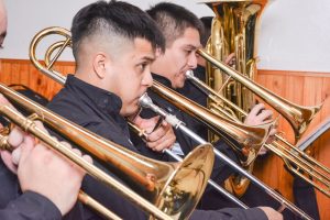 #SomosElEstado: Honrar la música, en la Banda 14 de Noviembre multiplican el fervor patriótico