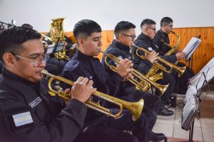 #SomosElEstado: Honrar la música, en la Banda 14 de Noviembre multiplican el fervor patriótico